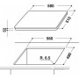 Индукционная варочная панель Hotpoint-Ariston KIA 641 B B (DS)