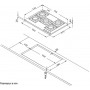 Газовая варочная панель Korting HG 797 CTX