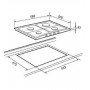 Газовая варочная панель Teka EH 60 4G AI AL TR CI NAT VANIL. O