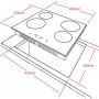 Варочная панель Ginzzu HCC-439, электрическая