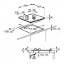 Газовая варочная панель Electrolux GPE 363 RCK