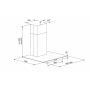 Вытяжка со стеклом Kuppersberg LORA 90 X 4HPB