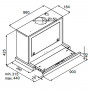 Встраиваемая вытяжка Kuppersberg SLIMBOX 90 GW