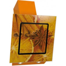 Вытяжка со стеклом ELIKOR Оникс ART 60П-1000-Е4Д КВ I Э-1000-60-367 оранжевый/апельсин
