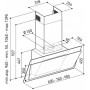 Вытяжка со стеклом Korting KHC 67070 GWN