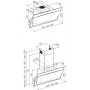 Вытяжка со стеклом Korting KHC 97070 GW