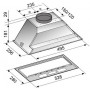 Встраиваемая вытяжка Korting KHI 6410 X