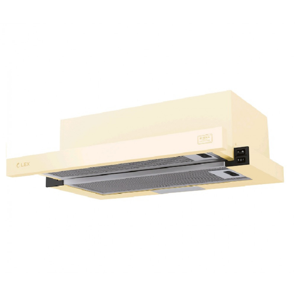 Встраиваемая вытяжка Lex Hubble 600 ivory light