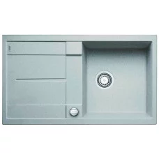 Кухонная мойка BLANCO METRA 5 S SILGRANIT жемчужный с клапаном-автоматом