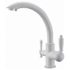 Кухонный смеситель Zorg ZR 314 YF-33 white