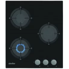 Газовая варочная панель Simfer H 45 N 30 B 412