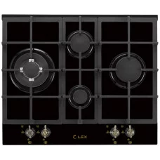 Газовая варочная панель Lex GVG 643 C BL