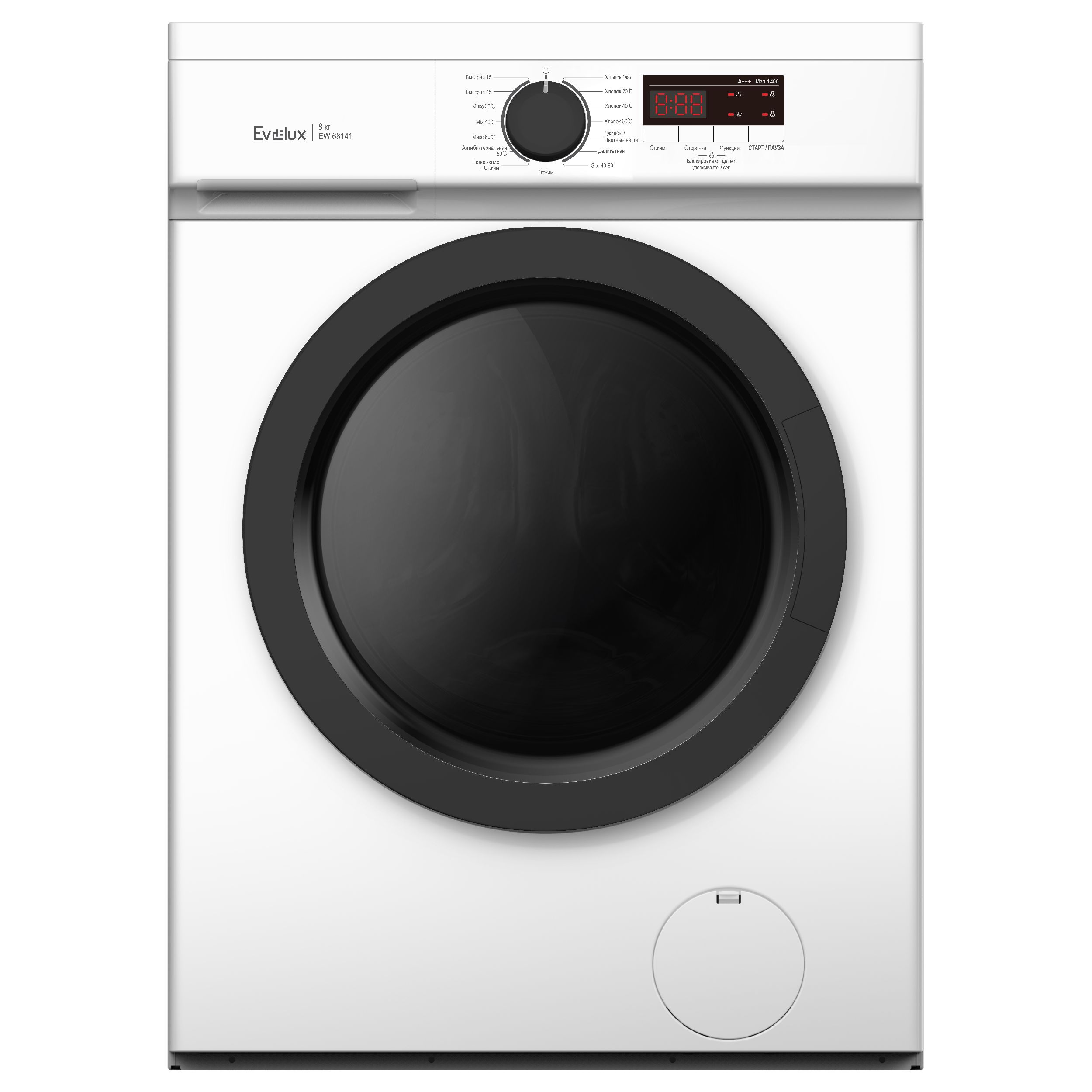 Стиральная машина Evelux EW 68141 — купить в Интернет-магазин бытовой ...