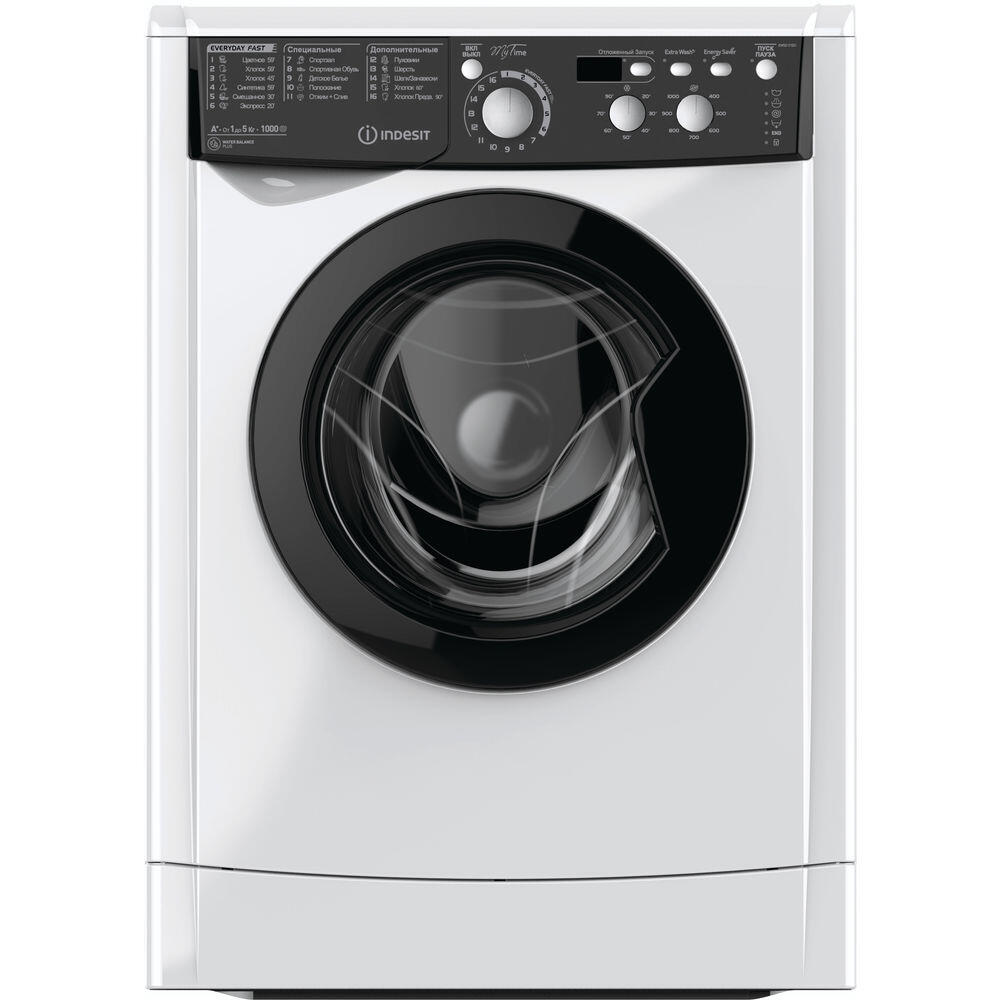 Стиральная машина Indesit EWSD 51031 BK CIS — купить в Интернет-магазин  бытовой техники и электроники Салон Спектр в г. Владимире с доставкой.  Характеристики, цена 19 690 руб. Indesit EWSD 51031 BK CIS, каталог,  новинки, акции ...