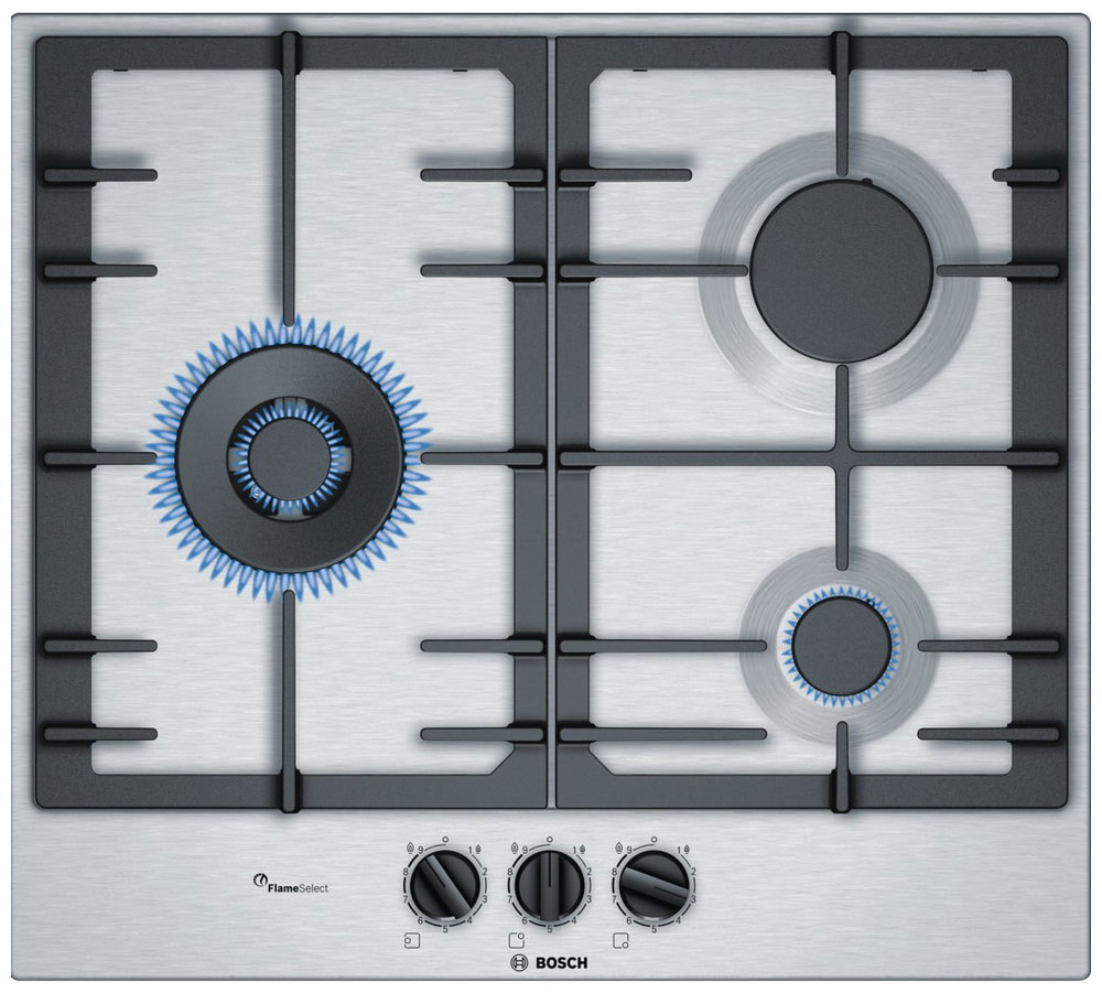 Варочная газ 3 конфорки. Газовая варочная панель Bosch pgp6b5o90r. Газовая варочная панель Bosch Ceran 0027110427. Варочная панель газовая бош 4-х конфорочная. Встраиваемая плита бош.