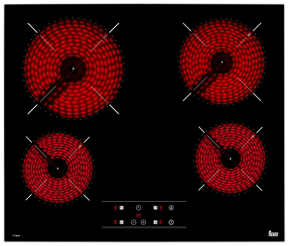 Варочная панель Teka TT 6415, электрическая — купить в Интернет-магазин  бытовой техники и электроники Салон Спектр в г. Владимире с доставкой.  Характеристики, цена 40 490 руб. Teka TT 6415, каталог, новинки, акции,  кредит!