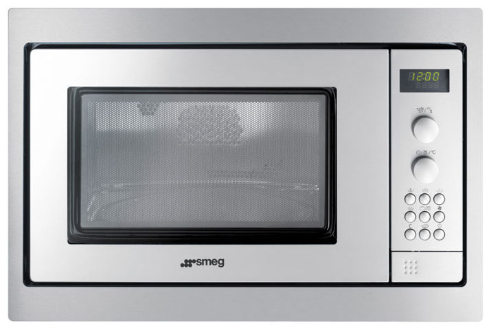 Встраиваемая микроволновая печь СВЧ Smeg FMC 24 X-2 — купить в Интернет ...